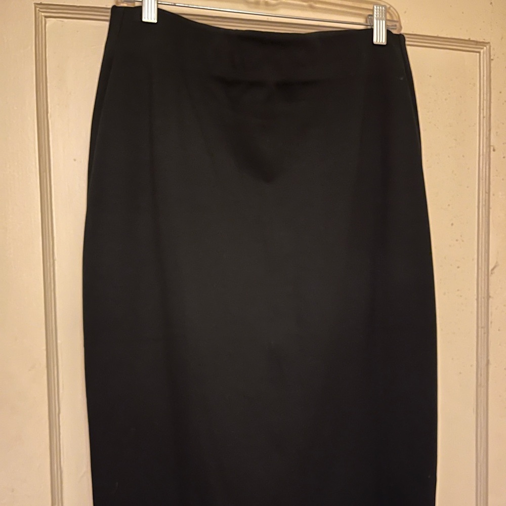 Lane Bryant Zip Ponte Skirt